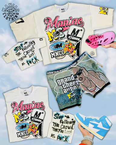 Maniac Vice City Graphic TShirt