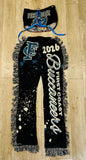 Custom Tapestry Pants & Strapless Top Set