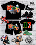 Maniac "7th Anniversary" HBCU Varsity Graphic Short Set
