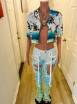 “Wavy Baby” Women’s Jean Set