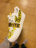 KusTim Painted AF1s W/ Off White Strap