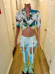 “Wavy Baby” Women’s Jean Set