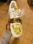 KusTim Painted AF1s W/ Off White Strap